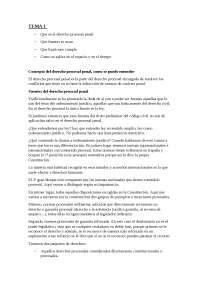 Derecho Procesal Penal. TEMA 1 - Apuntes de Derecho Procesal Penal ...