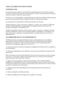 TEMA 3 LAS PARTES EN EL PROCES PENAL - Apuntes de Derecho Procesal ...