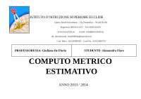 compunto metrico di un muro di sostegno
