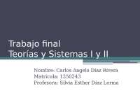 Teorías y sistemas de la psicología.