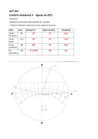 Gabarito lista de Exercicios de Insolação