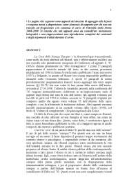 La crisi delle scienze europee e la fenomenologia trascendentale Docsity