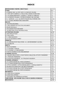 tesina sulla crisi economica globale