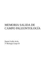 memoria practicas de campo