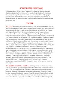 Riassunti Fichte e Schelling Docsity