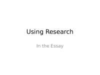 Using Statistics and Quotations in Academic Writing: A Guide