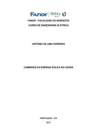 caminhos da energia eolica no ceara - antonio de lima ferreira