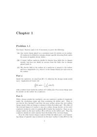 Jackson Classical Electrodynamics Solution Chapter1