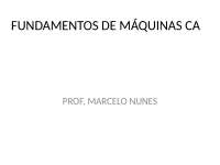 Fundamentos de Máquinas Elétricas: Espiras Simples em Campo Magnético Uniforme