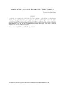 Relatorio 1 quimica