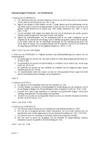 Persoon en familierecht senaeve examenvragen
