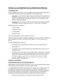 TEMA 3.LAS PARTES EN EL PROCESO PENAL - Apuntes de Derecho Procesal ...