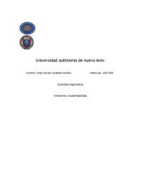 evaluacion diagnostica ambiente y sustentabilidad unidad1