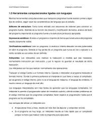 Herramientas computaciónales