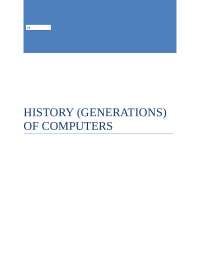 history of computers