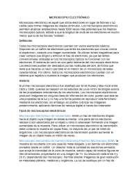 ¿De dónde es el Microscopio Electrónico? 