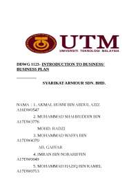 business marketing and planning