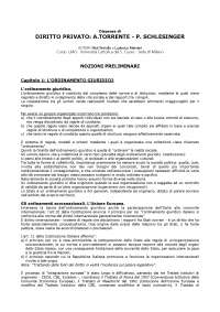 Dispensa Manuale Di Diritto Privato - Torrente 2017
