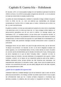 Eric Hobsbawm La guerra fría