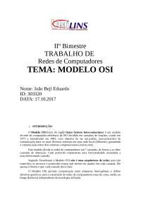 TEMA: MODELO OSI 