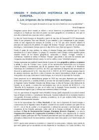 Origen y evolución de la UE Criminología - Apuntes de Derecho de la ...