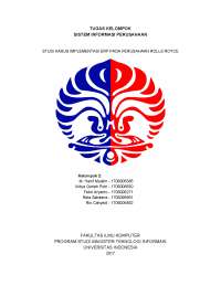 Tugas Sistem Informasi Perusahaan