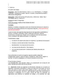 Análisis comparativo sobre la escuela secundaria en Argentina: Para qué sirve?