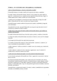 El Estudio Del Desarrollo Humano: Historia, Metas Y Dominios - Prof. 694