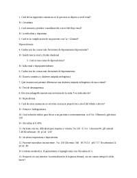 Preguntas de fisiologia