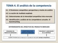 El análisis de la competencia