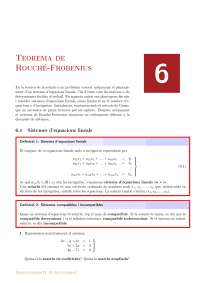 6 Teorema de Rouché-Frobenius - Apuntes de Matemáticas - Docsity