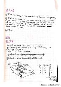 Introduction to Operational research answers
