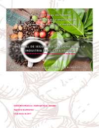 Manual de seguridad, cafe 