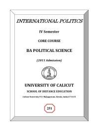 international politics
