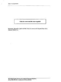 Guía de conversación ruso-español