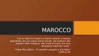 Tesina sul Marocco 2017