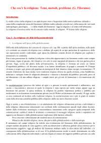 Che Cos'è la Religione. Temi, metodi, problemi - Giovanni Filoramo