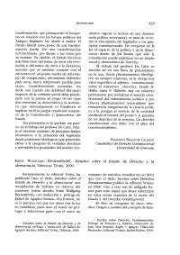 Resumen general libro "Estudios sobre el estado de derecho y la ...