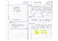 Graph Theory Handwritten Notes