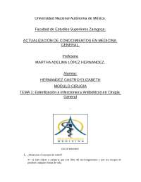 ASEPSIA Y ANTISEPSIA 