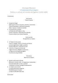 L Invenzione Di Un Impero Politica E Cultura Nel Mondo Portoghese 1450 1600 Docsity