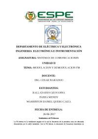 Moduladores FM Directos