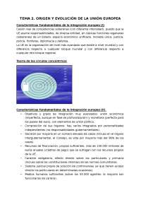 Orígen y evolución de la Unión Europea - Apuntes de Derecho de la Unión ...