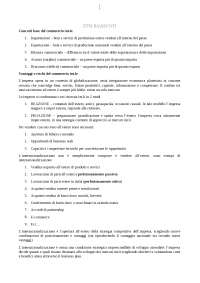 Economia e Tecniche degli Scambi internazionali