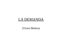 DEFINICIÓN DIMENSIONES DE LA DEMANDA