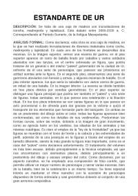 COMENTARIO DEL ESTANDARTE DE UR