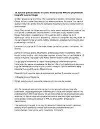 Sposob postaciowania w częsci historycznej PML(na przykladzie biografii księcia Olega)