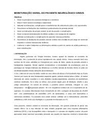 UTI neurológica  enfermagem 