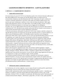 Lezioni di diritto sportivo - Liotta, Santoro