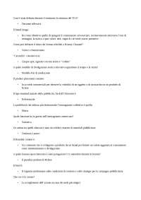 Risposte e domande mediologia test 2 modulo A | Prove d'esame di ...